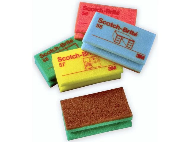 Skuresvamp SCOTCH-BRITE 55 70x130mm blå