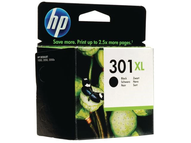 Blekk HP 301XL CH563EE sort