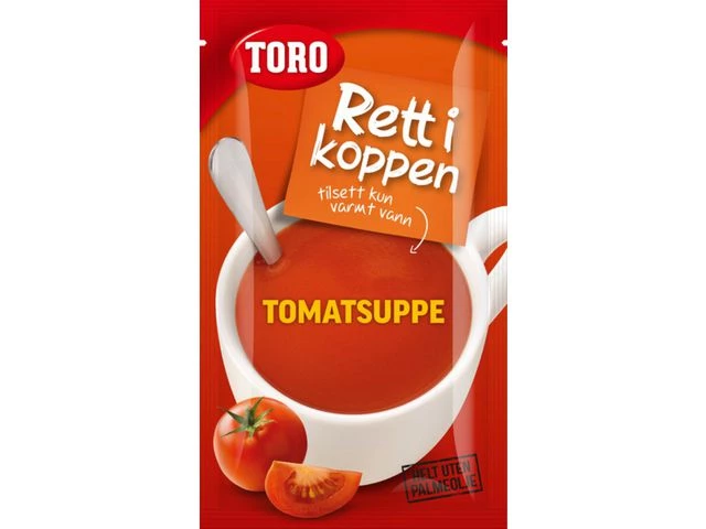 Tomatsuppe TORO Rett i koppen
