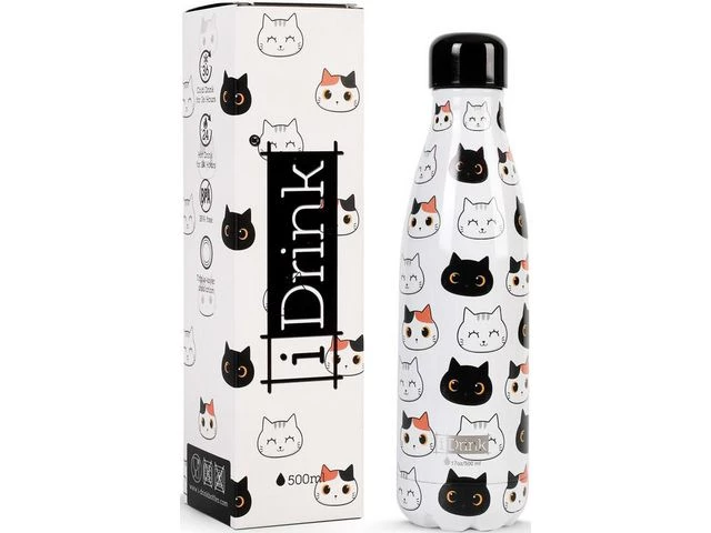 Termoflaske IDRINK 500ml katt