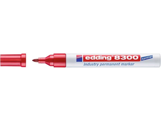 Merkepenn EDDING 8300 rød