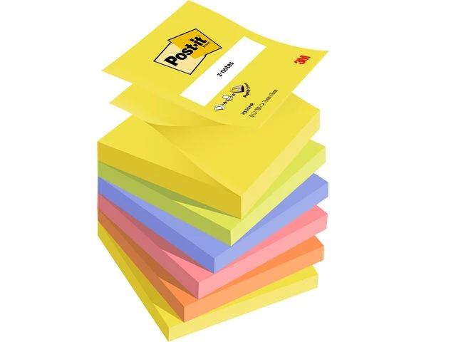 Post-it Z-Notes 76x76 neon rainbow (6)
