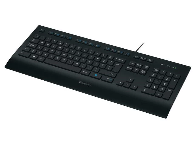 LOGI K280e corded Keyb.USB blackOEM(PAN)