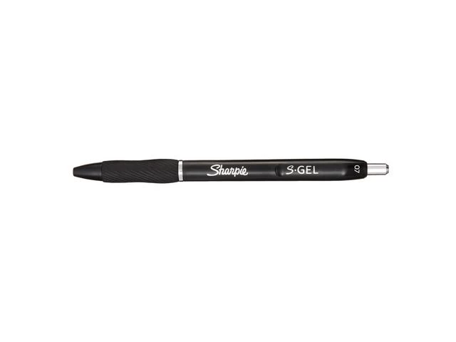Geleroller SHARPIE S-gel 0,7mm sort