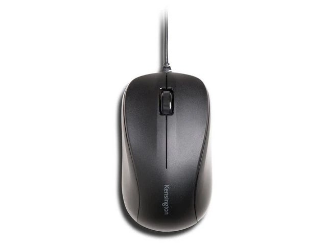 Kensington Wired Mouse ValuMouse 3-Button, Black