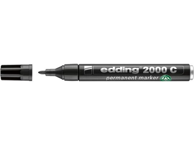 Merkepenn EDDING 2000 rund sort