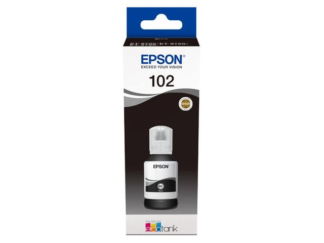 Blekk EPSON 102 EcoTank sort