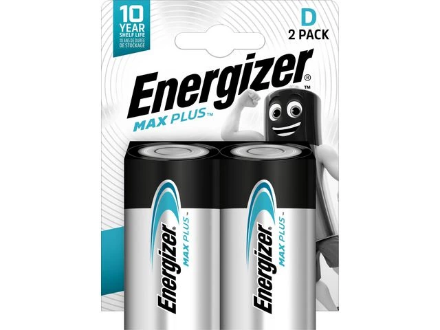 Batteri ENERGIZER Max Plus D (2)