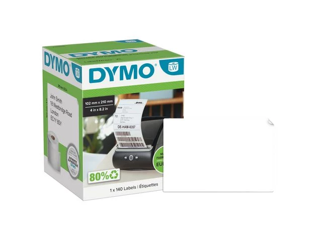 LabelWriter 102mmX210mm DHL Labels 1 Roll of 140 Labels