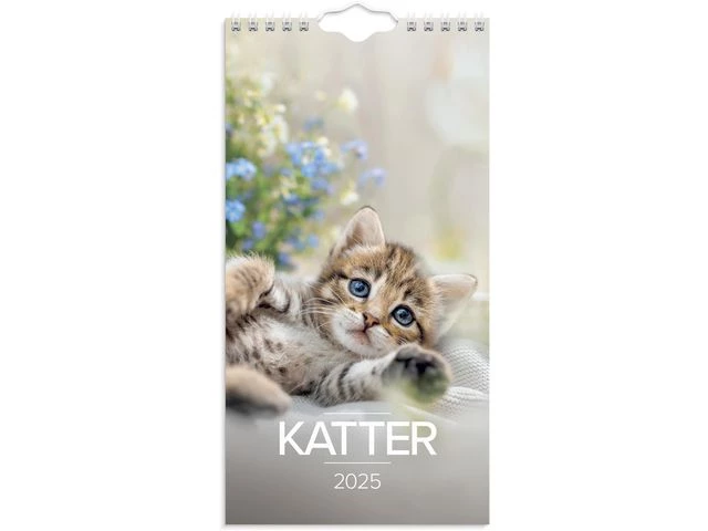 Veggkalender GRIEG 2025 Katter Mini
