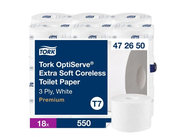 Toalettpapir TORK Prem 3L T7 63,2m (18)