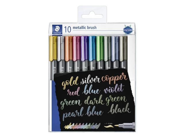 Marker Metallic brush ass (10)