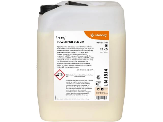 Hovedvask CLAX Power Pur-Eco 2M,12kg