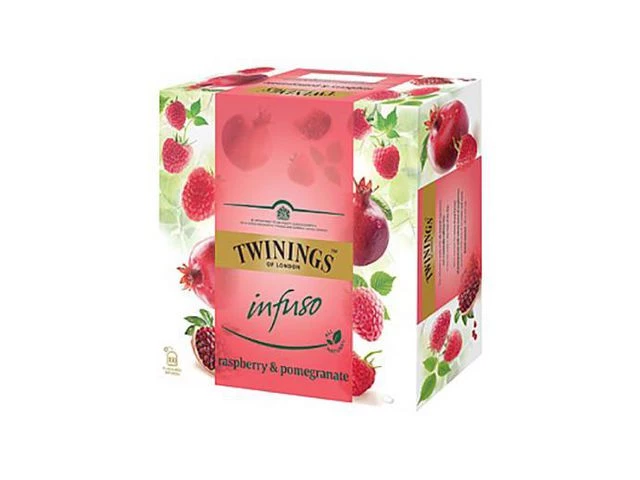 Te TWININGS Bringebær&granateple (100)