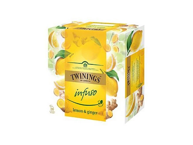 Te TWININGS sitron & ingefær (100)