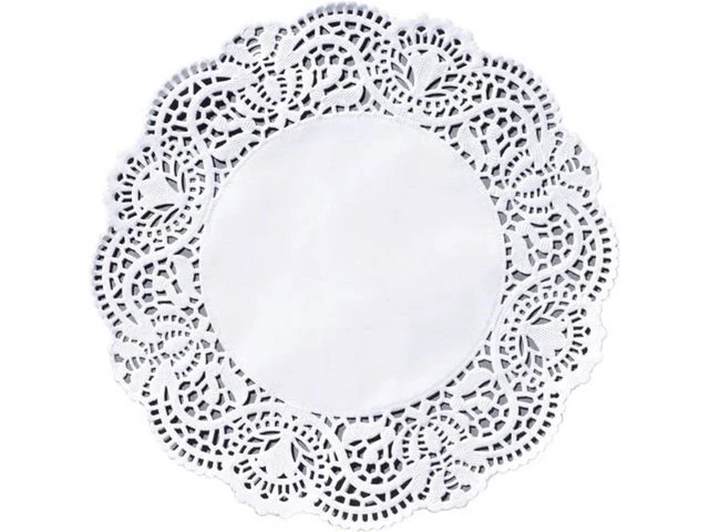 Fatpapir DUNI 23cm rundt uthullet (250)