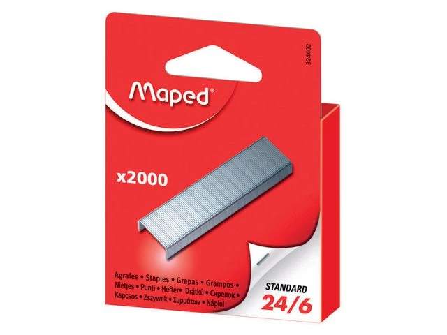 Heftestift MAPED 24/6 blister (2000)