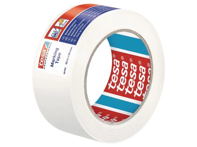 Tape TESA PVC gulv/varsel hvit