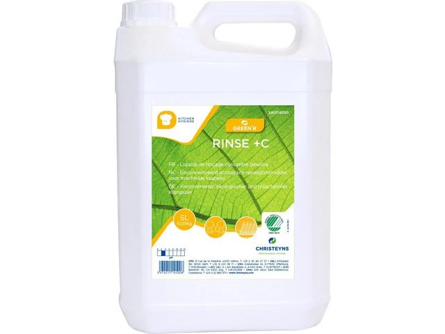 Tørremiddel GREEN R Rinse +C 5L