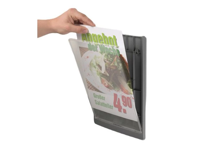 Skiltholder DURABLE A4 klikk