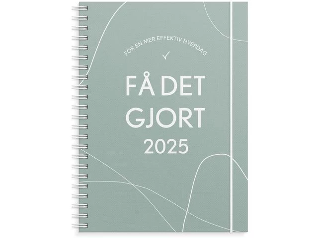 Ukekalender GRIEG A5 2025 Få Det Gjort