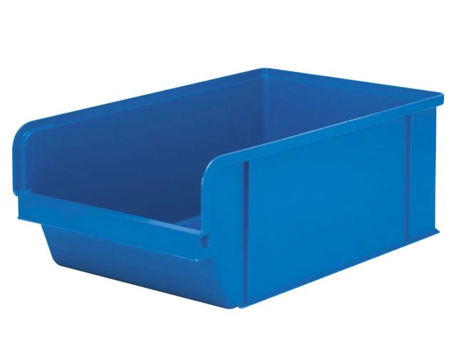 Plastkasse 7 liter blå