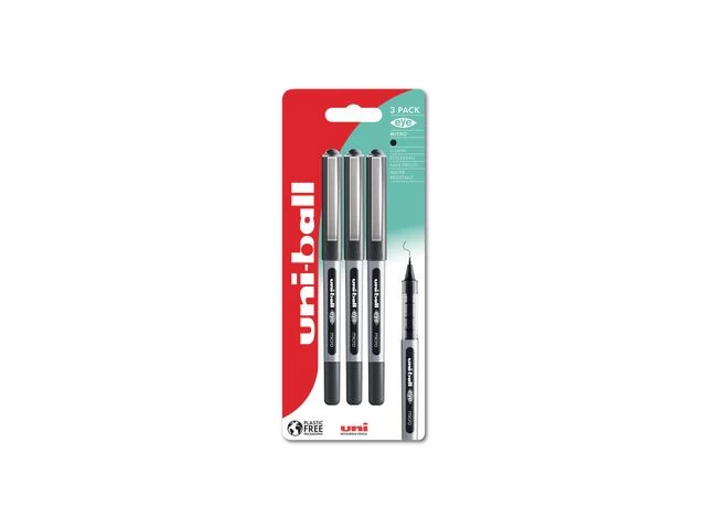 Rollerpenn UNI Ball 150 Eye 0,5 sort (3)