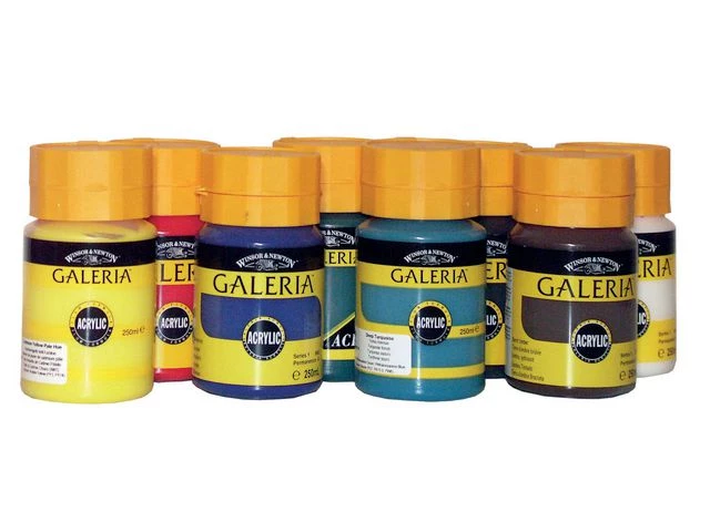 Akrylfarge Galeria 500ml gul
