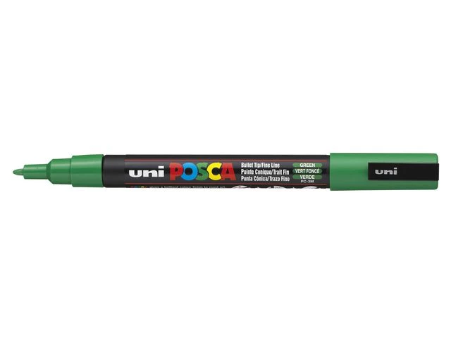 Paintmarker UNI Posca PC-3M grønn