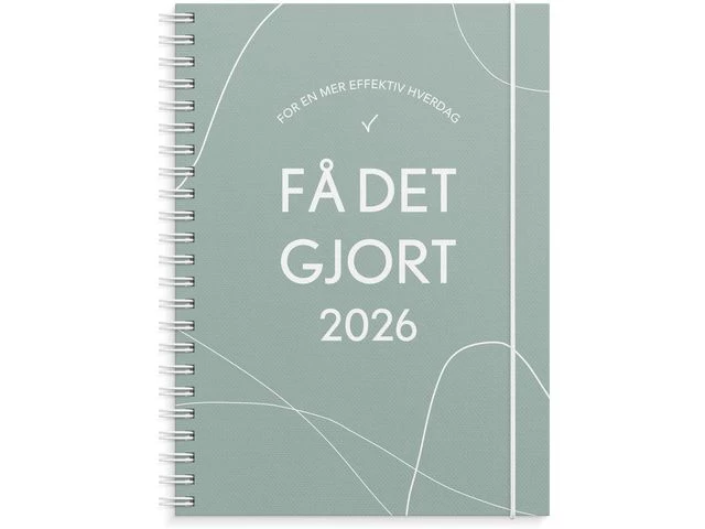 Ukekalender GRIEG A5 2026 Få Det Gjort