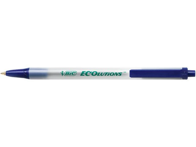 Kulepenn BIC clic stic blå
