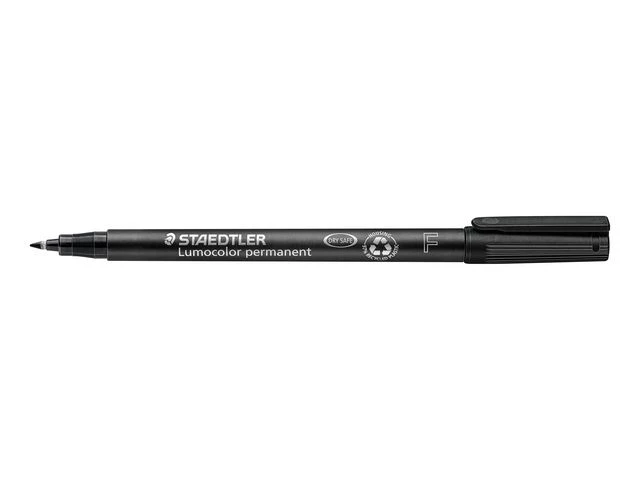 STAEDTLER Merkepenn Lumocolor Perm. 0,6mm sort