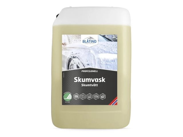 Transportvask BLÅTIND Skumvask 25L