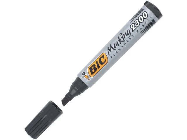 Merkepenn BIC Marking 2300 skrå sort