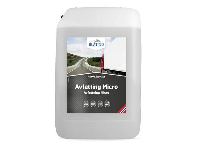 Avfetting BLÅTIND Prof. Micro 25L