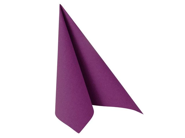 Serviett PAPSTAR RC 3L 40cm lilla (20)