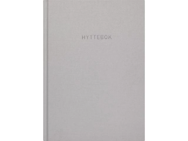 Hyttebok GRIEG 192S. Ulinj. Tekstil Grå