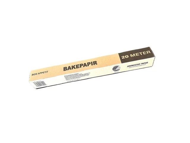 Bakepapir 38mx20m silikonbelagt