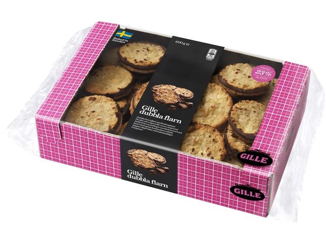 Kaker GILLE Sjokoladeflarn 600g