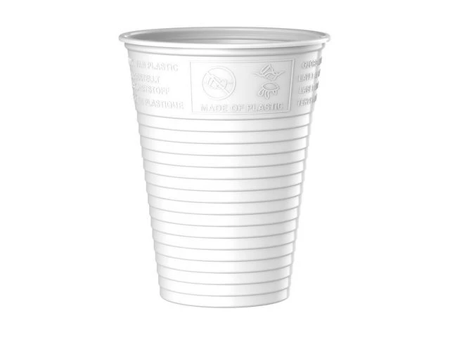 Beger plast økonomi 21cl hvit (100)