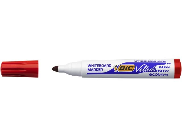 Whiteboardpenn BIC Velleda 1701 rød