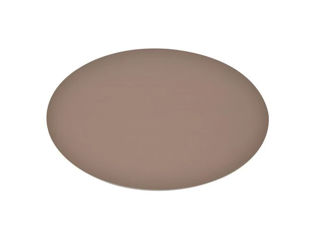 Bordbrikke West PVC 43,5x28 oval lysbrun