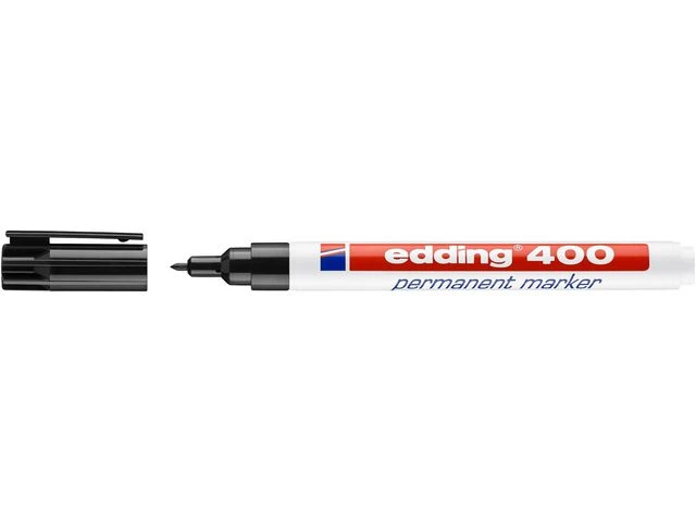 Merkepenn EDDING 400 rund sort