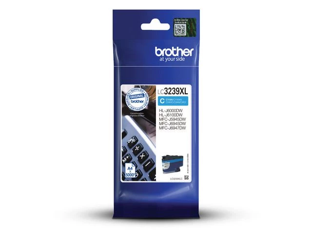 Blekk BROTHER LC3239XLC cyan