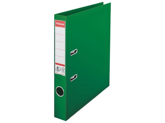 Smalordner ESSELTE No1 A4 50mm sk. grønn