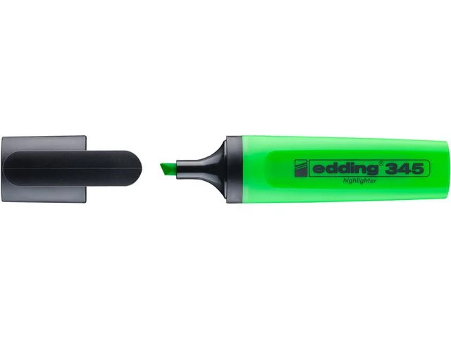 Tekstmarker EDDING 345 grønn