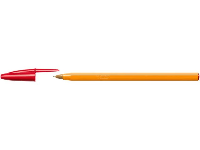 Kulepenn BIC Orange F rød
