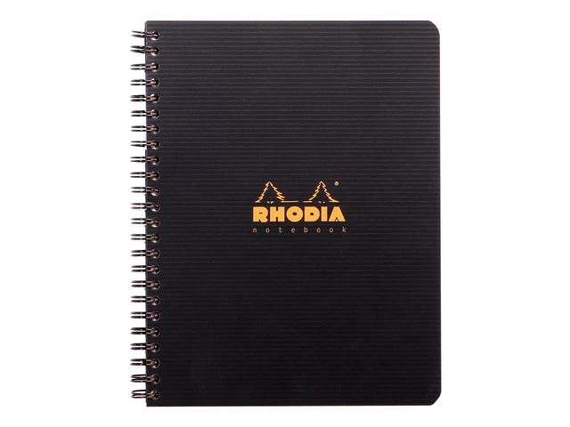 Spiralbok RHODIA Active A5+ PP rutet sor
