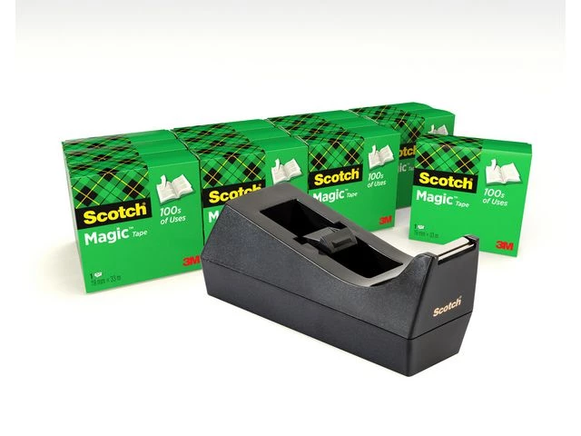Dispenserpakke SCOTCH C38 Magic 810 12rl
