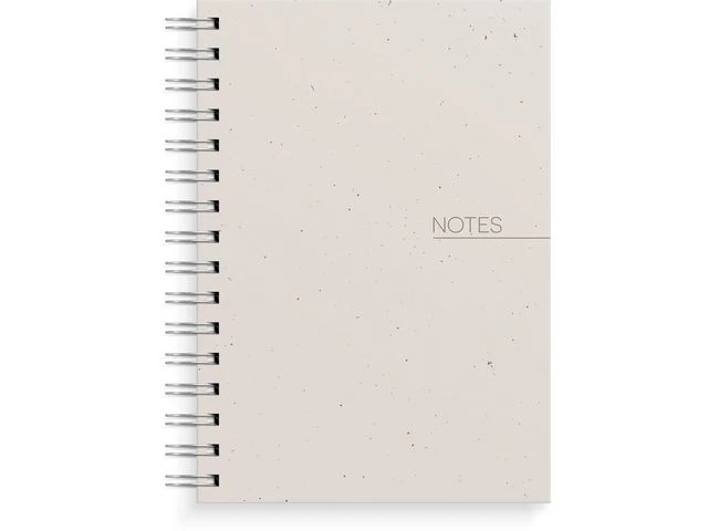Spiralbok BURDE A5 beige